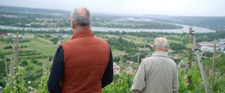 Viticulteurs de père en fils Rhône-Alpes