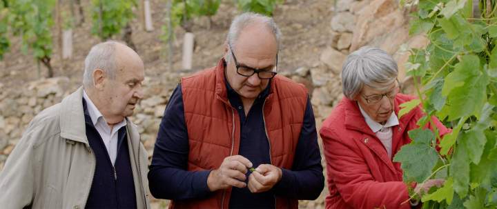 Famille de viticulteurs Rhône-Alpes